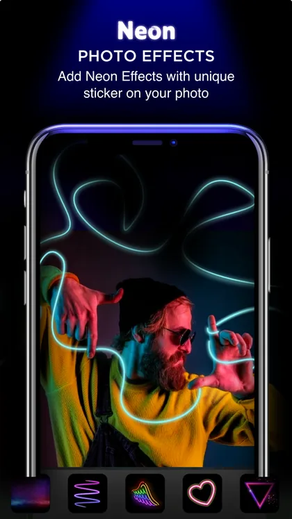 NeonArt Photo Editor screenshot 1