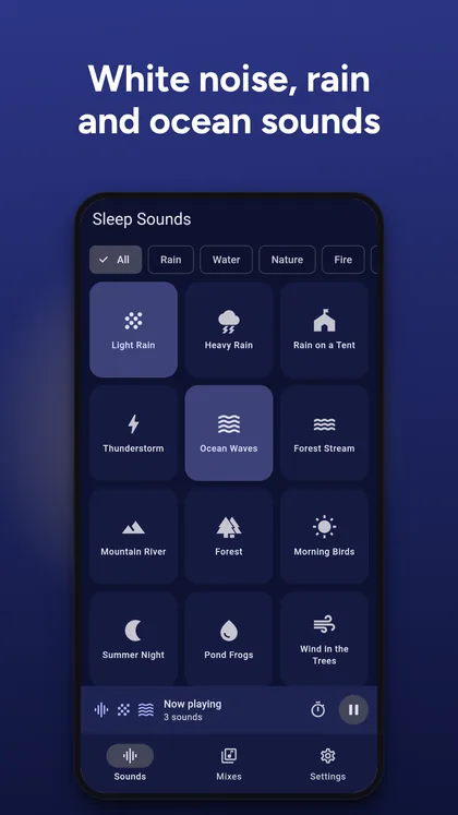 Sleep Sounds & Relaxing Sounds screenshot 1