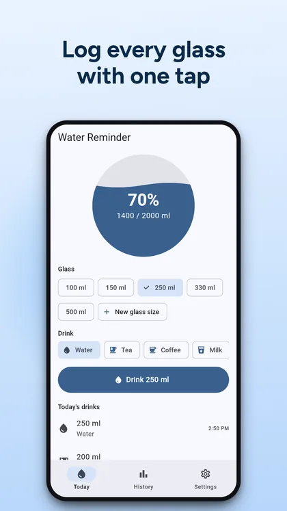 Water Reminder screenshot 1